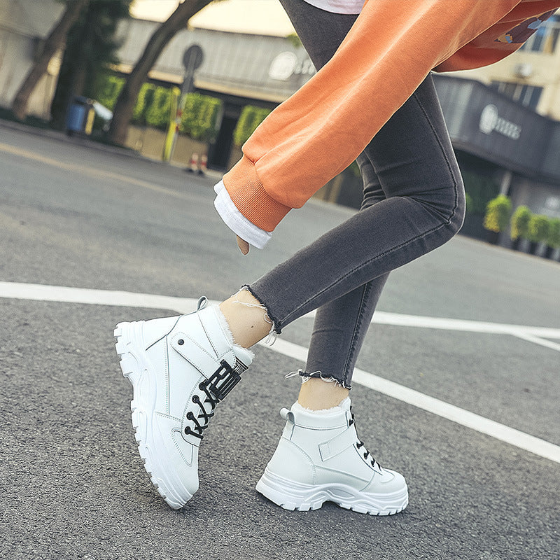 New trendy shoes women's shoes student two cotton shoes women - Belvar