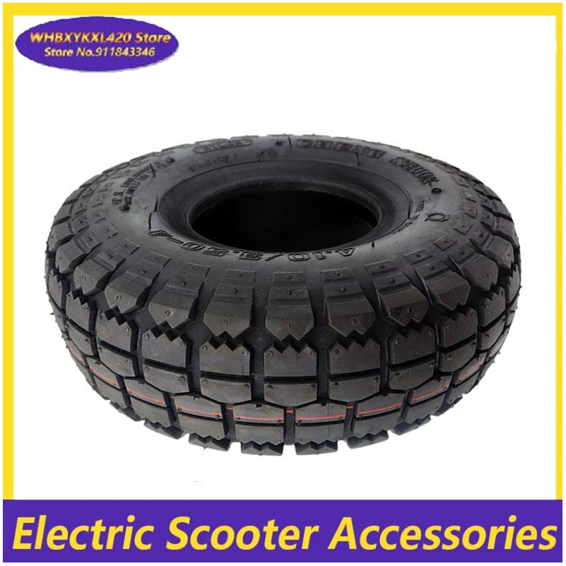 4.10/3.50-4 Tires 4.10-4 3.50-4 Tyre And Inner Tube for Electric Tricycle, Trolley, Electric Scooter,warehouse Car Tire Parts