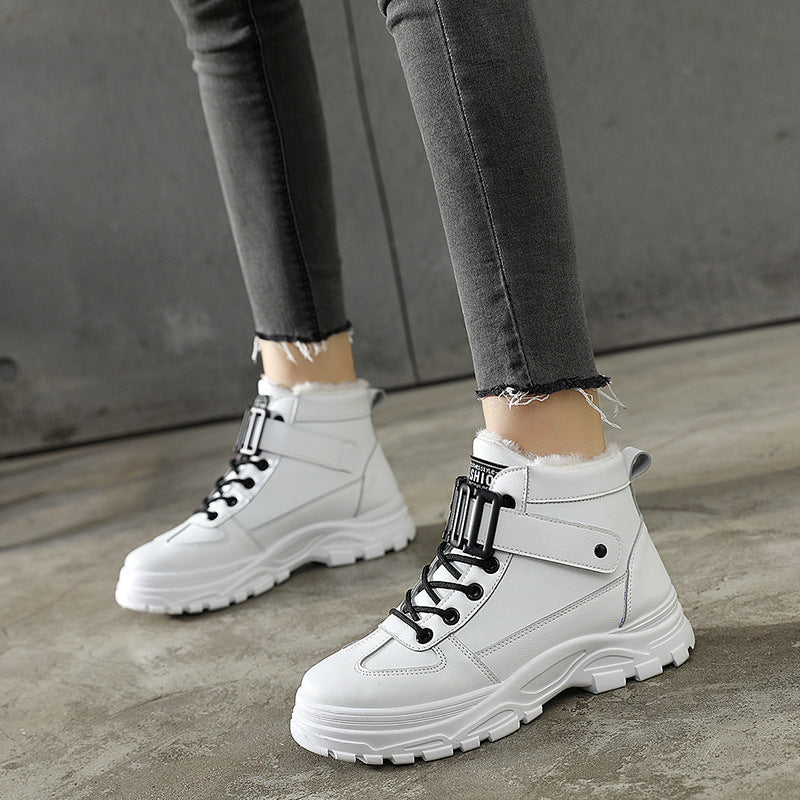 New trendy shoes women's shoes student two cotton shoes women - Belvar