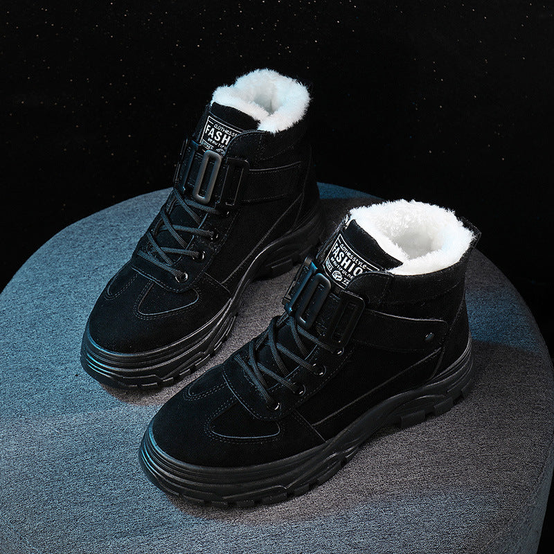 New trendy shoes women's shoes student two cotton shoes women - Belvar