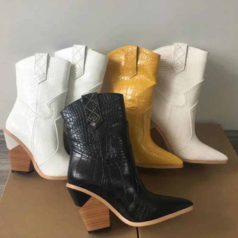 High Heels for Women ELEGANT Sweet Fashion British Style Slip-On 12CM Thin Heels Pointed Toe Office Career Women Shoes Gold 46 - Belvar