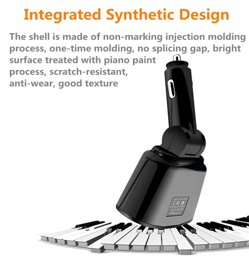 3.1A Dual USB Car Charger 2 Port LCD Display 12-24V Cigarette Socket Lighter Fast Car Charger Power Adapter Car Styling