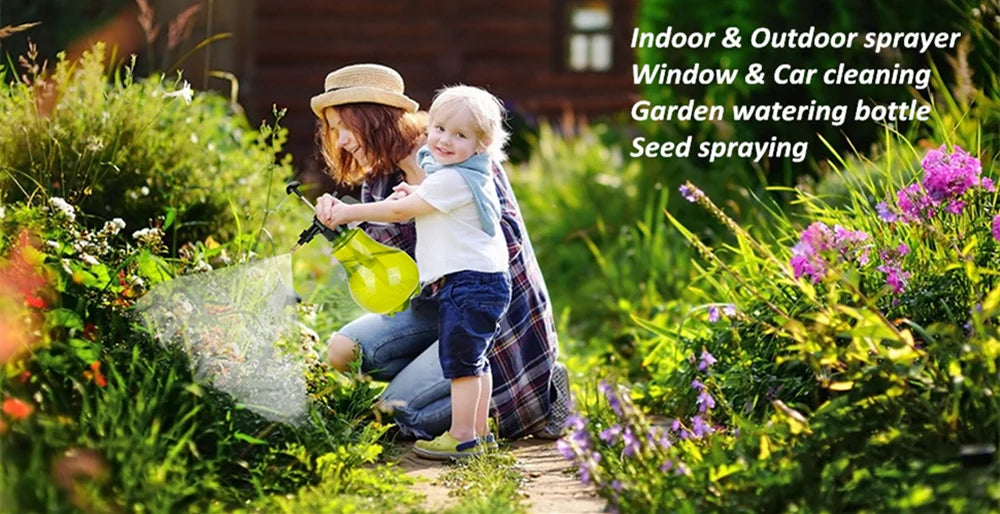 0.8-3L Hand Pressure Sprayer Air Pump Spray Bottle for Gardening Car Cleaning Disinfection Water Sprayer Garden Irrigation Tools