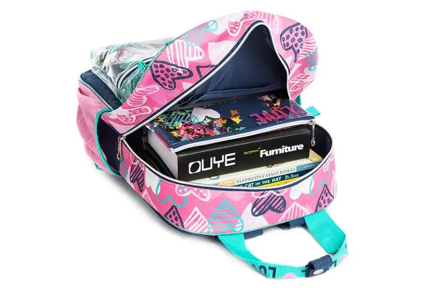 School Wheeled backpack Bag School bag with wheels Trolley Satchel bag Kids School Rolling backpack for girls School Trolley Bag