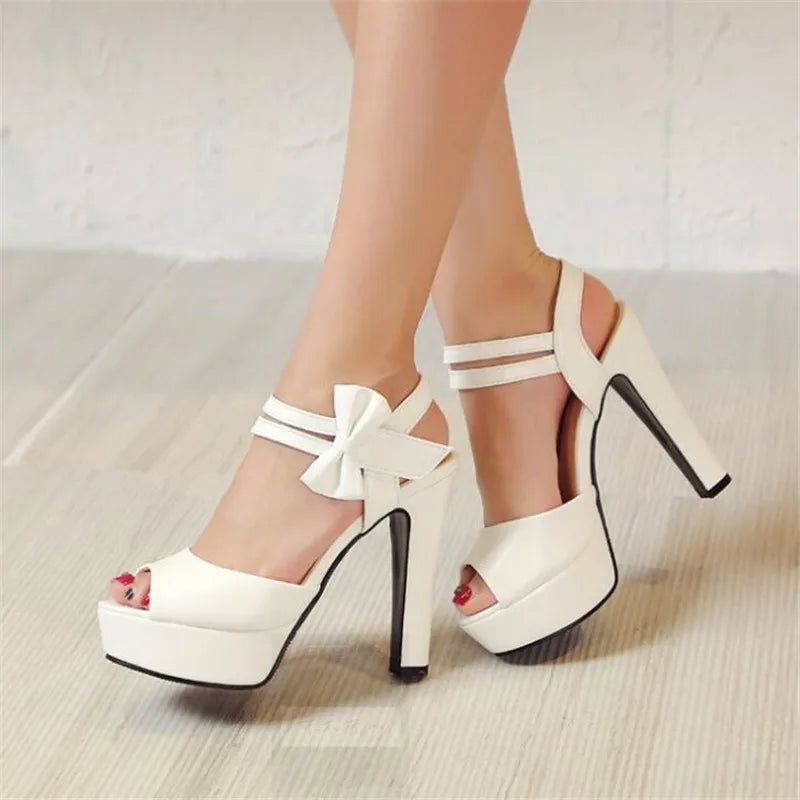 High Heels for Women ELEGANT Sweet Fashion British Style Slip-On 12CM Thin Heels Pointed Toe Office Career Women Shoes Gold 46 - Belvar