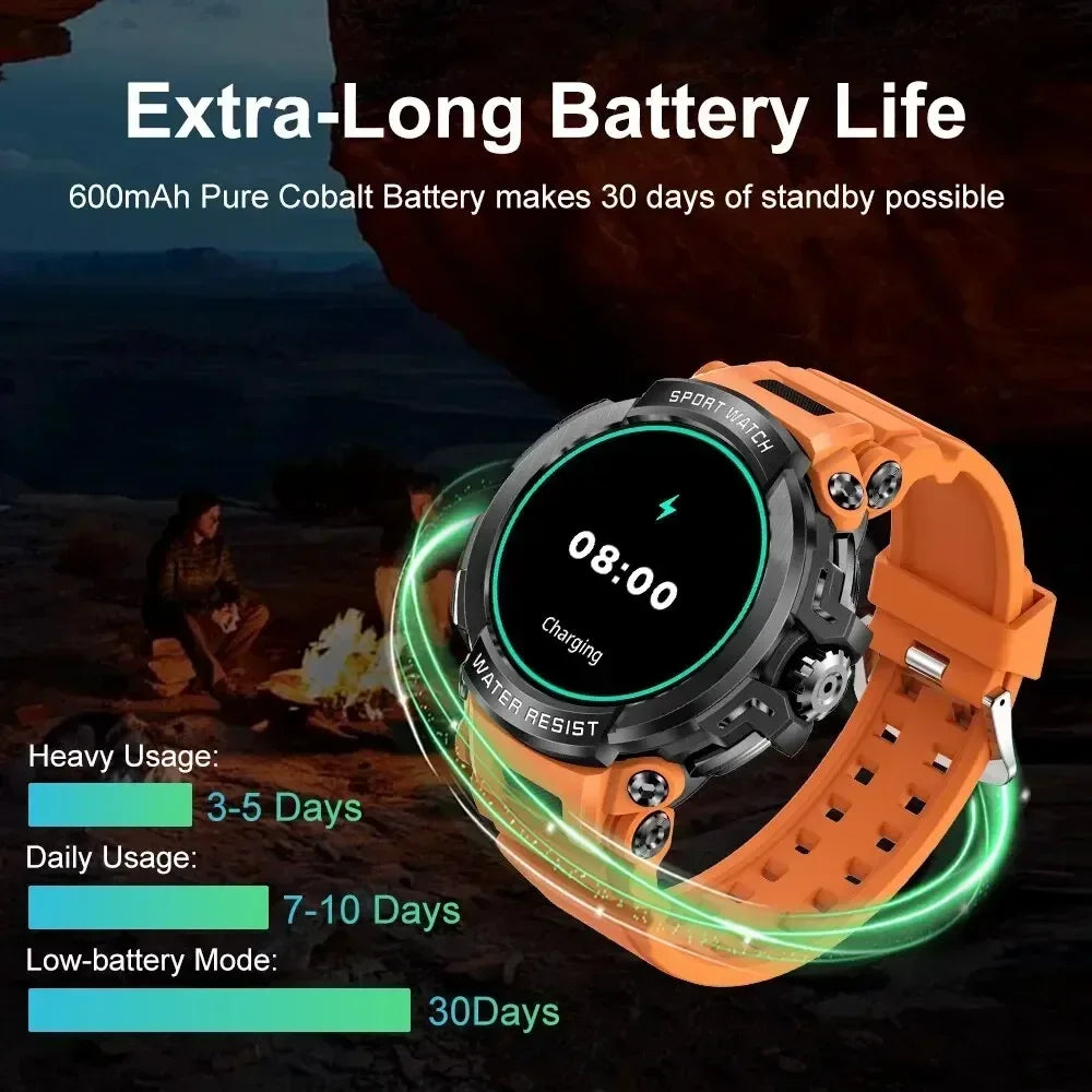 Xiaomi 1.5" Bluetooth Call GPS Smart Watch Men 120+ Sports Fitness Tracker Health Monitor Smartwatch for Android IOS 600mAh T90