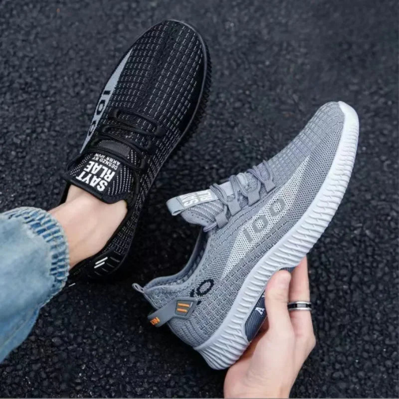 Men's Spring/Autumn Athletic Shoes: Breathable & Comfortable Casual Footwear for Sports Enthusiasts - Belvar