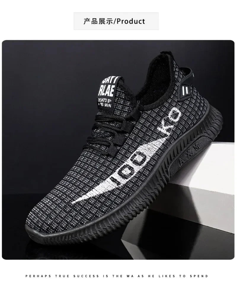 Men's Spring/Autumn Athletic Shoes: Breathable & Comfortable Casual Footwear for Sports Enthusiasts - Belvar