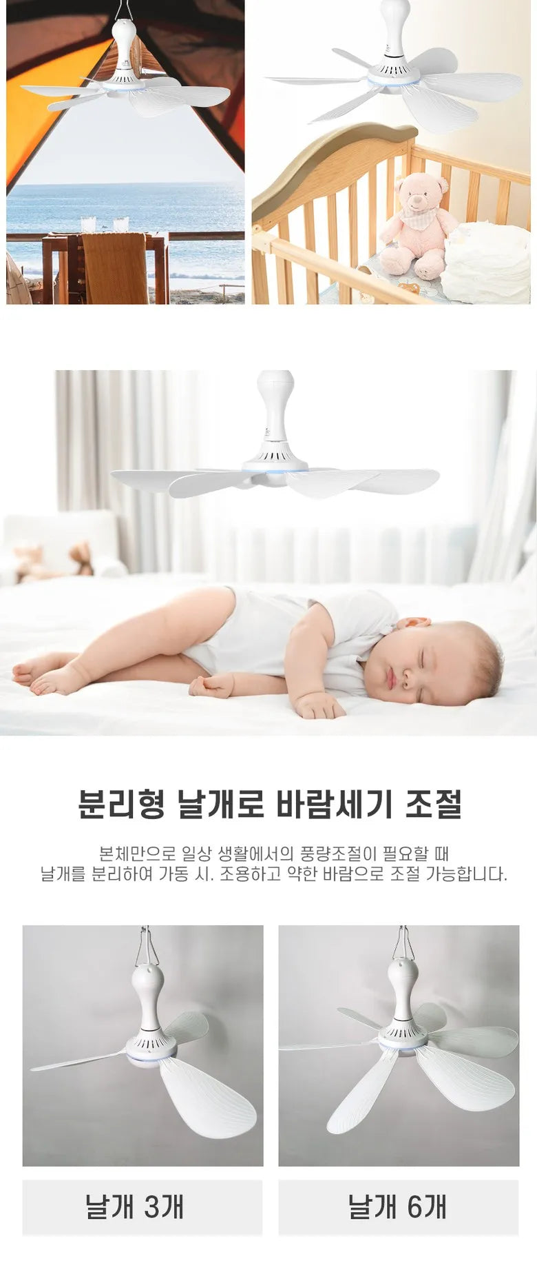 Silent 6 Leaves USB Powered Ceiling Canopy Fan with Remote Control Timing 4 Speed Hanging Fan for Camping Bed Dormitory Tent New