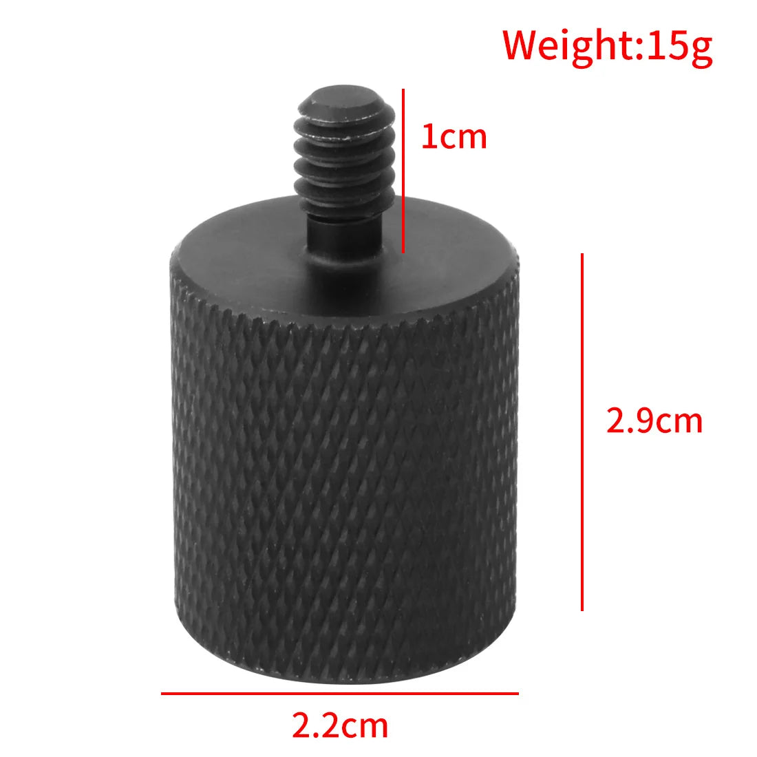 1/4 3/8 5/8"-27 M6 M5 M4 M10 Screw Converter Adapter Male Female for Tripod Microphone Flash Lights Projector SLR Camera Mount