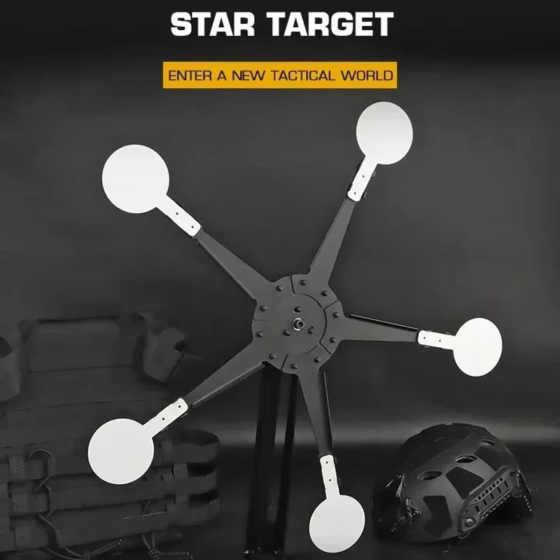 Tactical Star Shooting Training Target Airsoft Paintball Acessories Paintball Pistol Hunting Sports Outdoor CS Wargame Equipment
