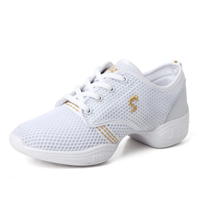 Woman Jazz Dancing Shoes Women Girl's Teacher's Latin Dance Shoes Ballroom Modern Salsa Practise Shoes Dance Lady Sneaker