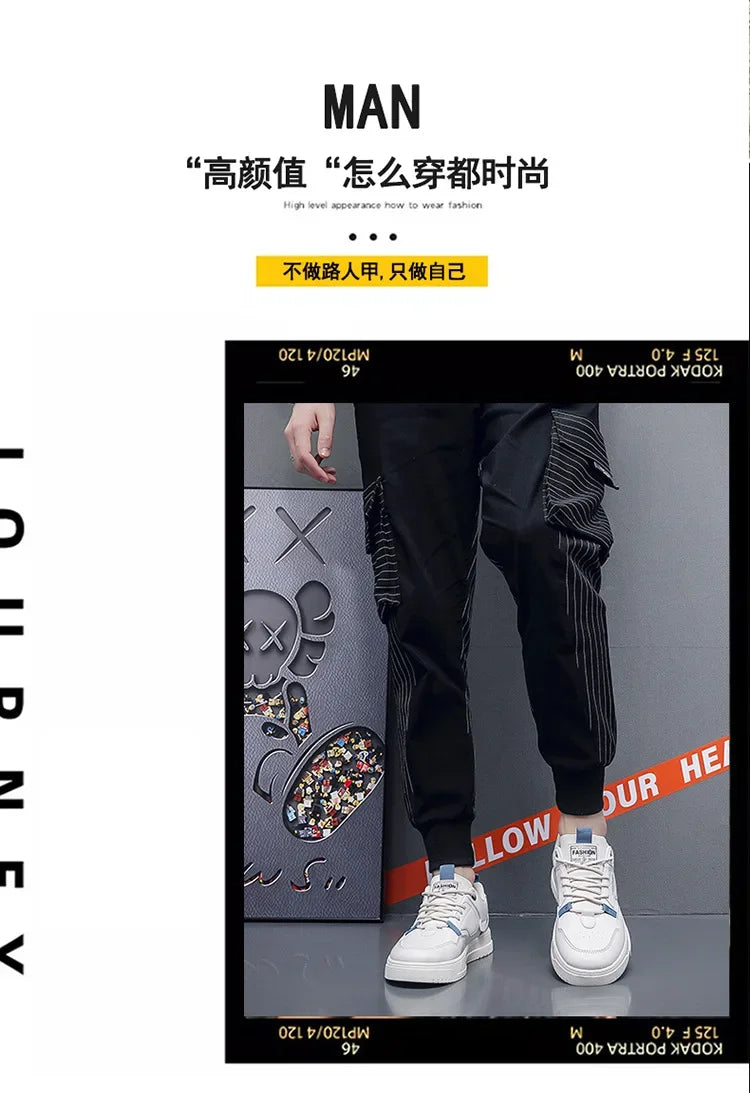 Men's shoes 2024 summer new breathable white shoes men's trendy and versatile thick soled sports board shoes trendy shoes - Belvar