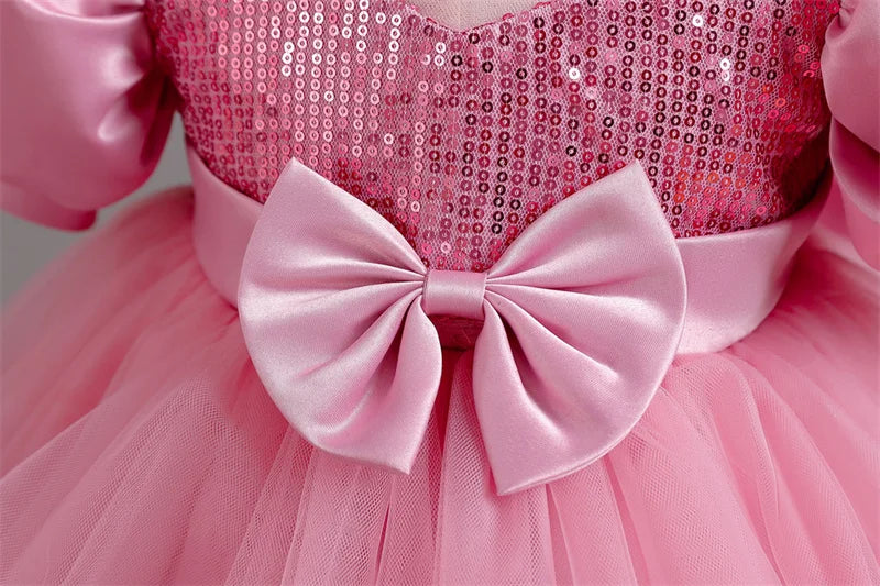 Toddler Baby Baptism Dresses First Birthday Dress For 0-5 Years Baby Girl Clothing Princess Party Dress Christening Gown