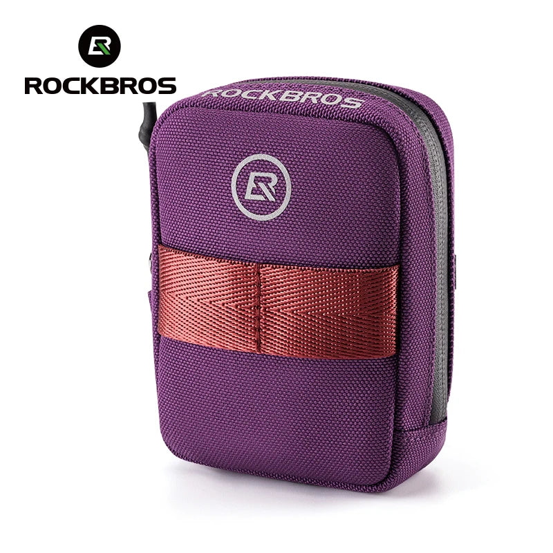 ROCKBROS Mini Bicycle Tail Bag Lightweight Portable Bike Storage Bag Small Tools Bag Road Bike Fashion Beautiful Bicycle Bags 