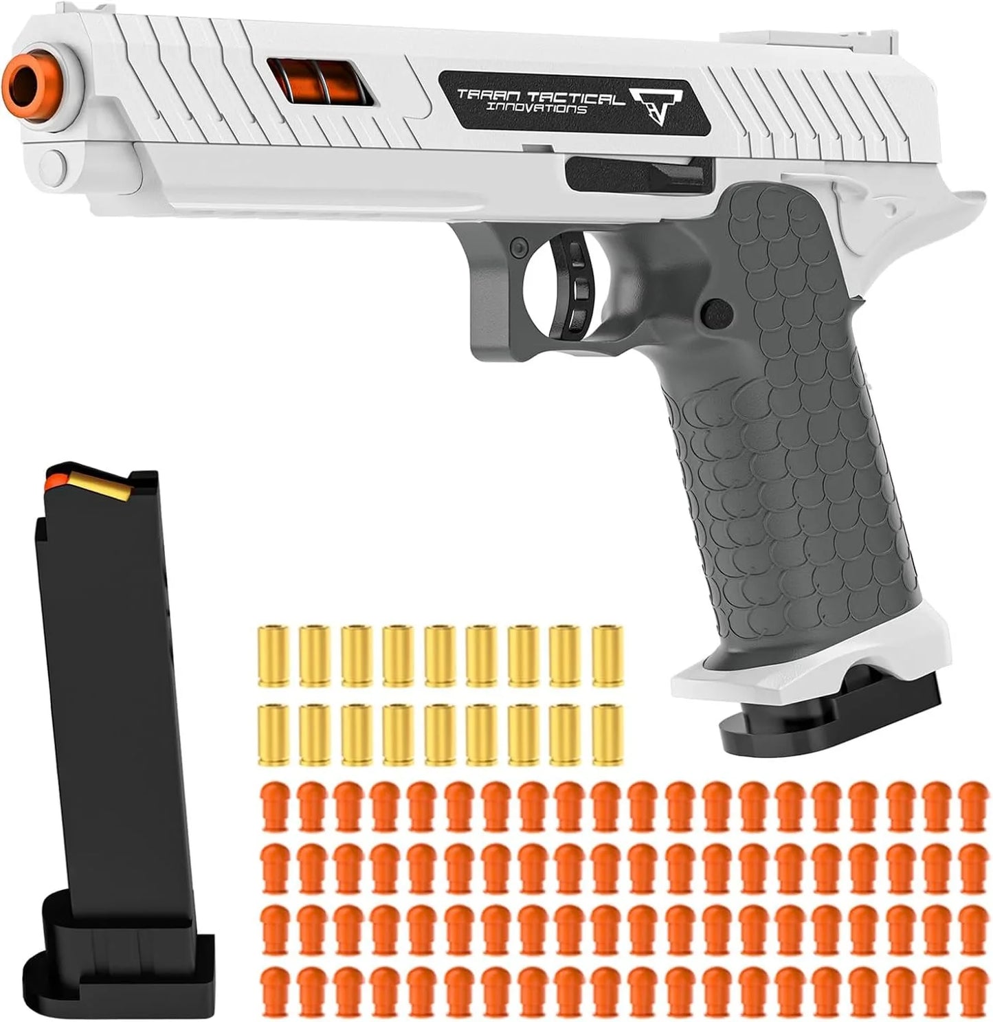 2011 Pistol Automatic Continuous Firing Decompression Gun Shell Ejection Empty Hanging Desert Eagle Toy Gun Boys Gift