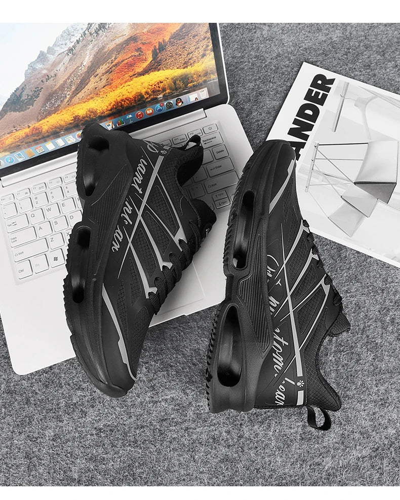Men'S Sports Shoes Are Hot Selling Shock-Absorbing Lightweight Comfortable Breathable Outdoor Wear-Resistant Running Shoes - Belvar