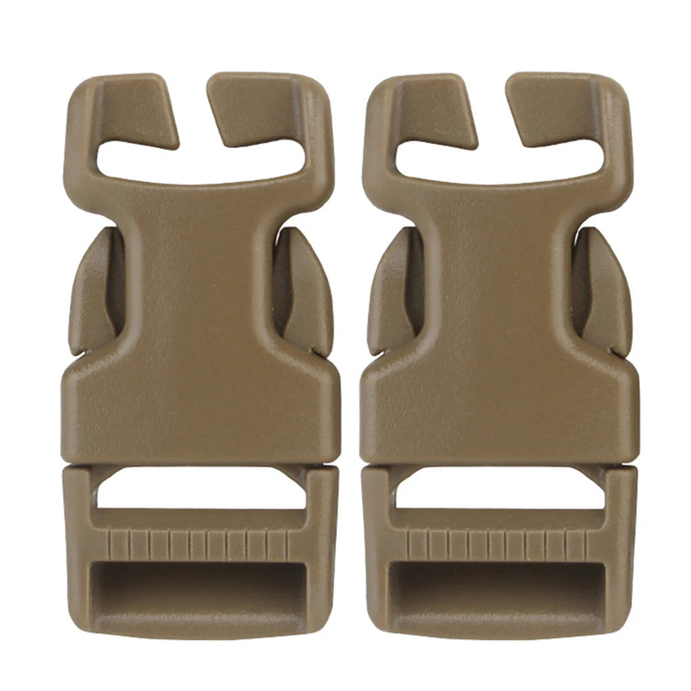 2/4pcs SRB Mount Webbing Buckle Clip Tactical Quick Attach Backpack Buckle Modular Attachment Detachable for Hunting Belt Bag