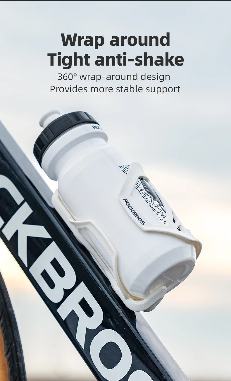 ROCKBROS Water Bottle Cage MTB Mountain Bike Bottle Holder Cycling Drink Cup Ultralight ABS+PC For Road Cycling Accessories