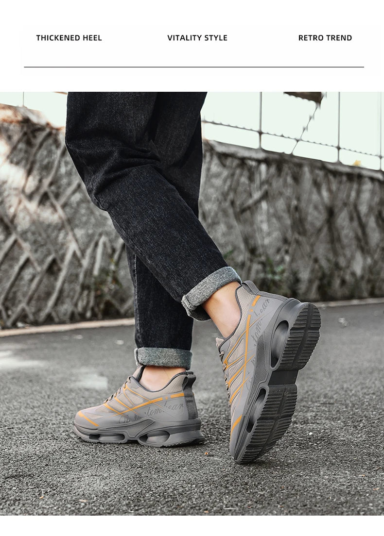 Men'S Sports Shoes Are Hot Selling Shock-Absorbing Lightweight Comfortable Breathable Outdoor Wear-Resistant Running Shoes - Belvar