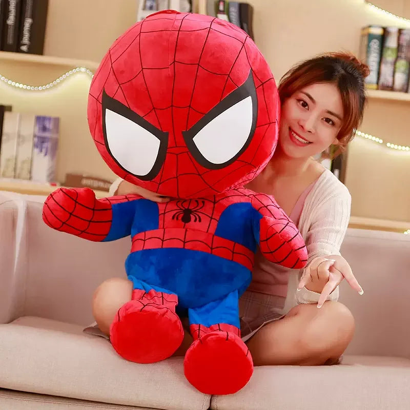 35cm Marvel Spiderman Plush Toy Soft Stuffed Cartoon Stuffed Doll Large Plush Boy Cloth Doll Pillow Children Christmas Gift Toy