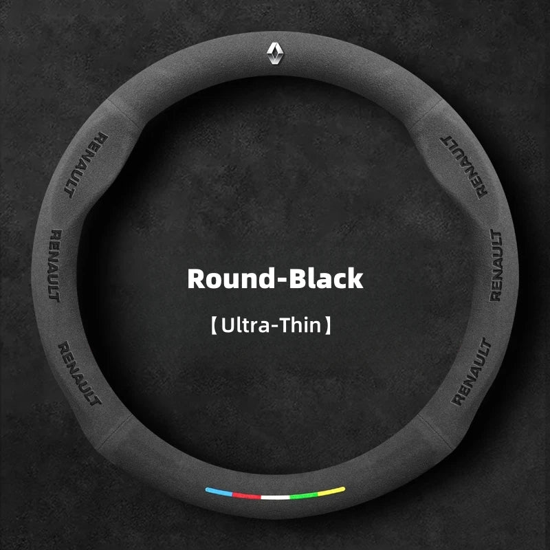 Car Steering Wheel Cover for Renault Megane RS Vision Z Scenic Clio Laguna 2 3 4 5 Kangoo Fluence Megane Trafic Talisman Twingo - Belvar