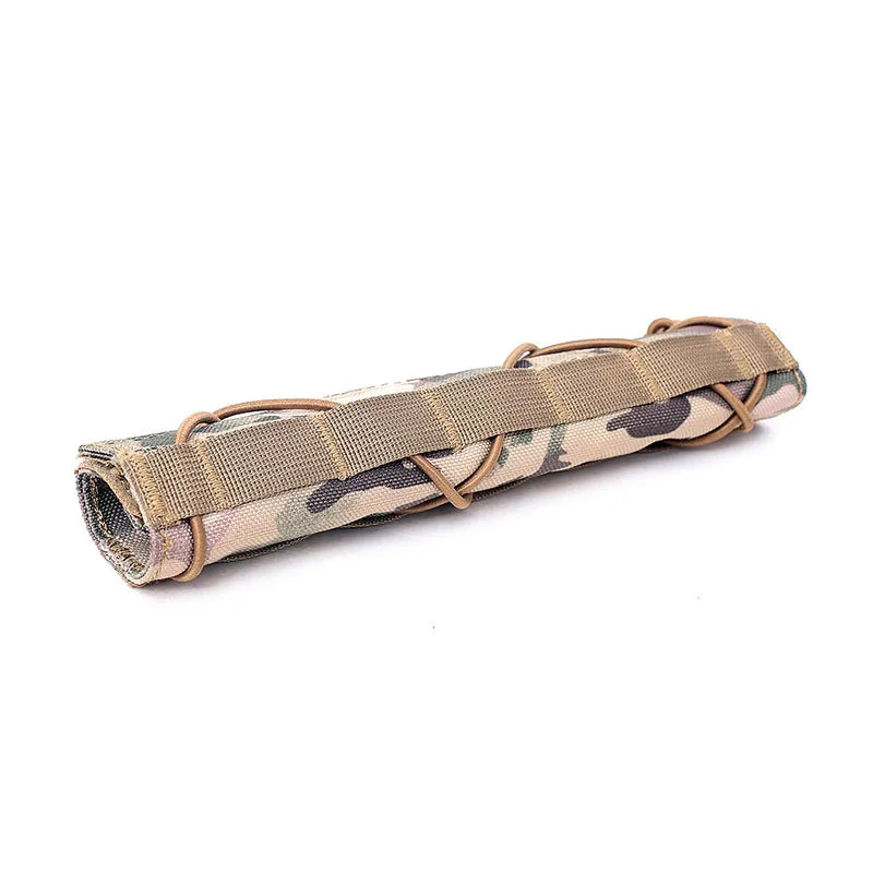 1000D Tactical Airsoft Suppressor Cover Sniper Airsoft Silencer Protector Cover Case Camouflage for Hunting Shooting