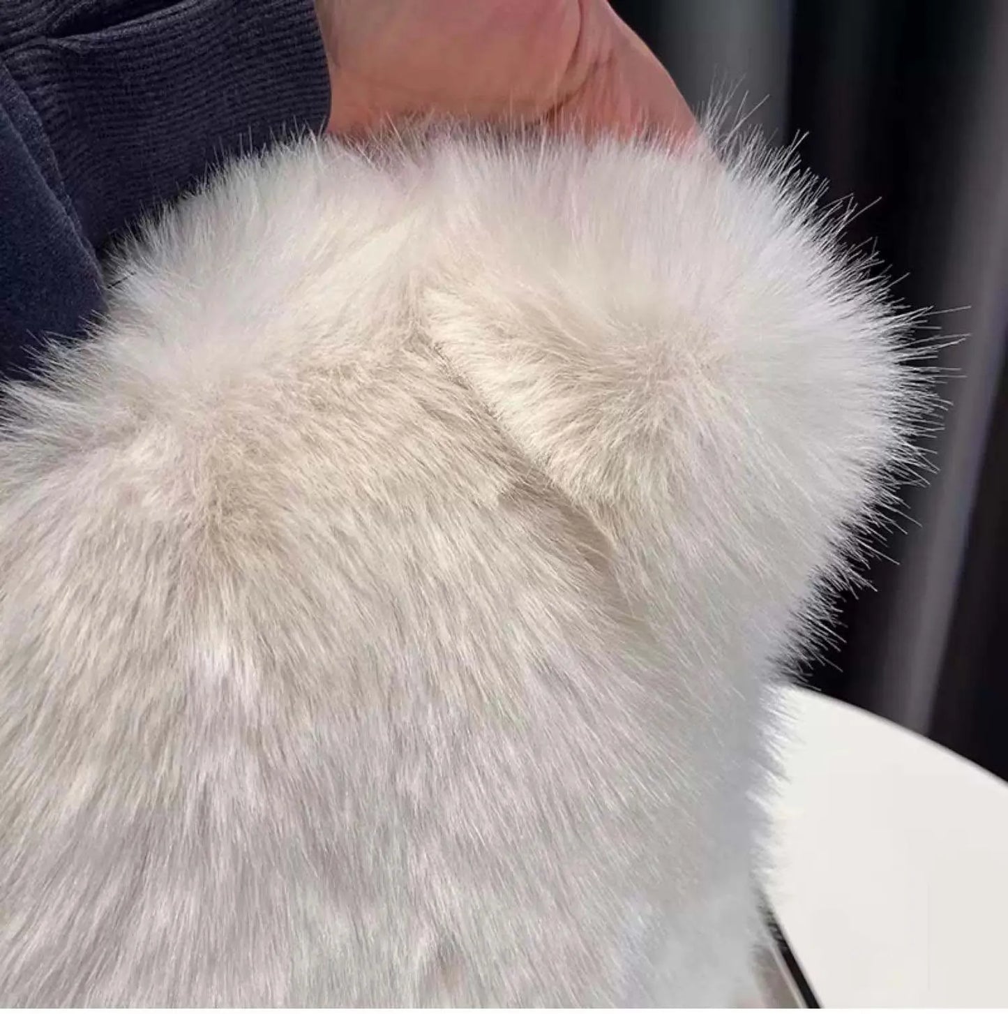 Women Winter Warm Kawaiyi Fox Fur Imitation Mink Plush Hat Thickened Cute Bear Ear plush Lei Feng hat Ear Protection Cosplay Cap