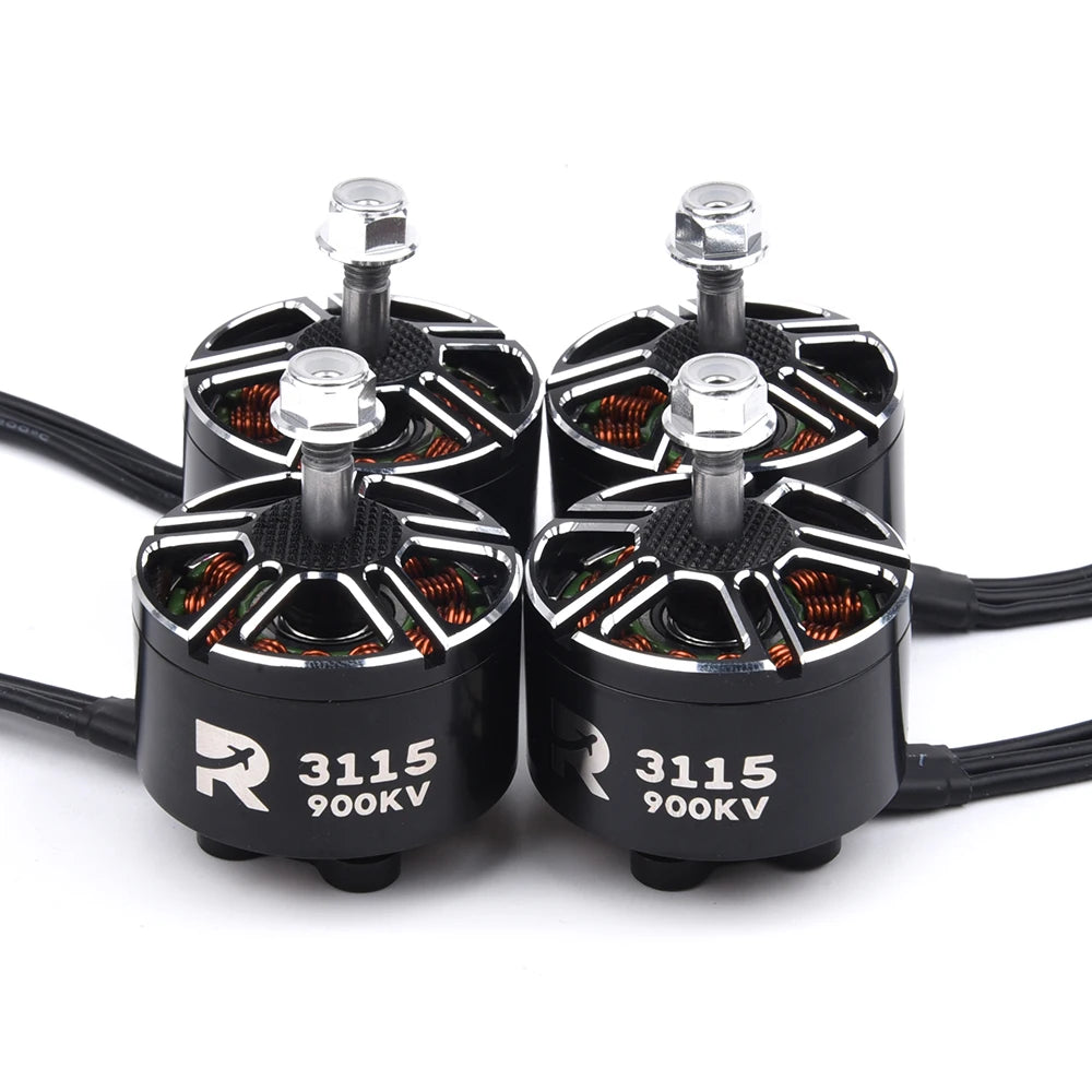 3115 900KV 3-6S Brushless Motor for RC Multirotor X-Class FPV Freestyle Mark4 APEX 9inch 10inch XL10 Long Range FPV Frame Kit