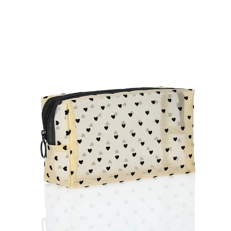Women Lipstick Makeup Bags Small Large Mesh Transparent Cosmetic Bag Organizer for Cosmetics Storage Pencil Cases Neceser Pouch