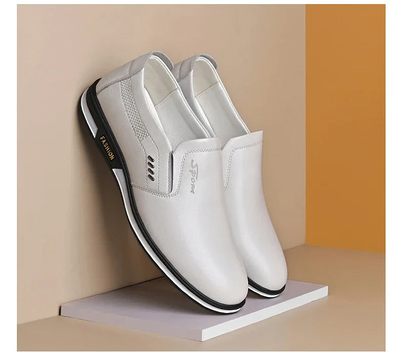 2024Shoes for Men Designer Loafers High Quality Adult Moccasins Men Driving Shoes Male Footwear Men's Formal Shoes - Belvar