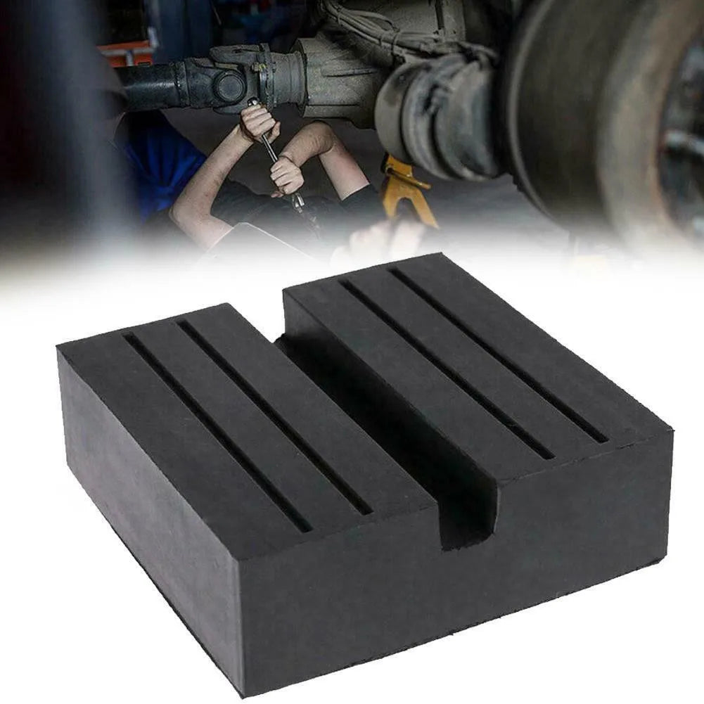 Stable Car Lift Pad, Extra Grip With Rubber Construction, Protects Frame Rails And Pinch Welds, Suitable For Car Maintenance