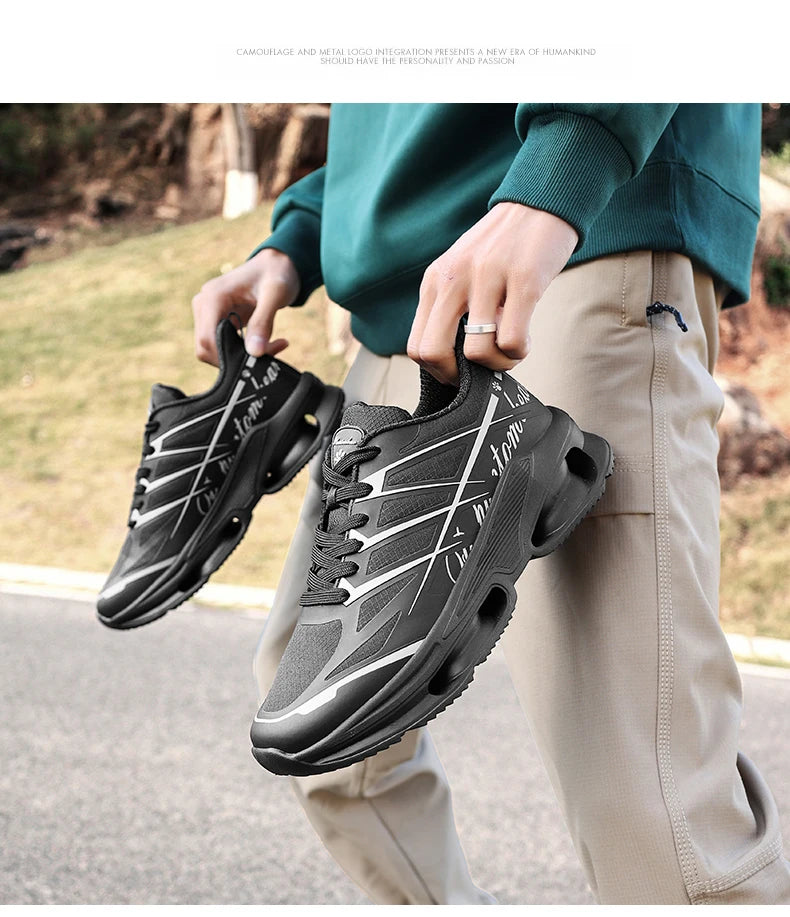 Men'S Sports Shoes Are Hot Selling Shock-Absorbing Lightweight Comfortable Breathable Outdoor Wear-Resistant Running Shoes - Belvar