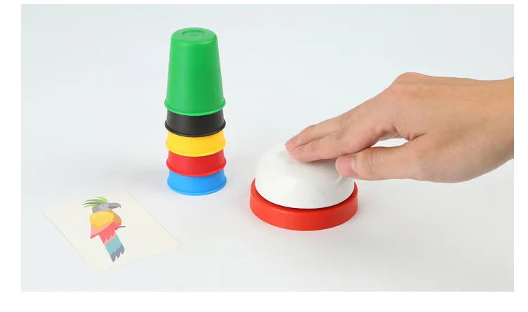 Stacking Cup Board Games Toys QUICK CUPS Indoor Outdoor Party Interactive Table Games Toys Funny Multiplayer Competition Props