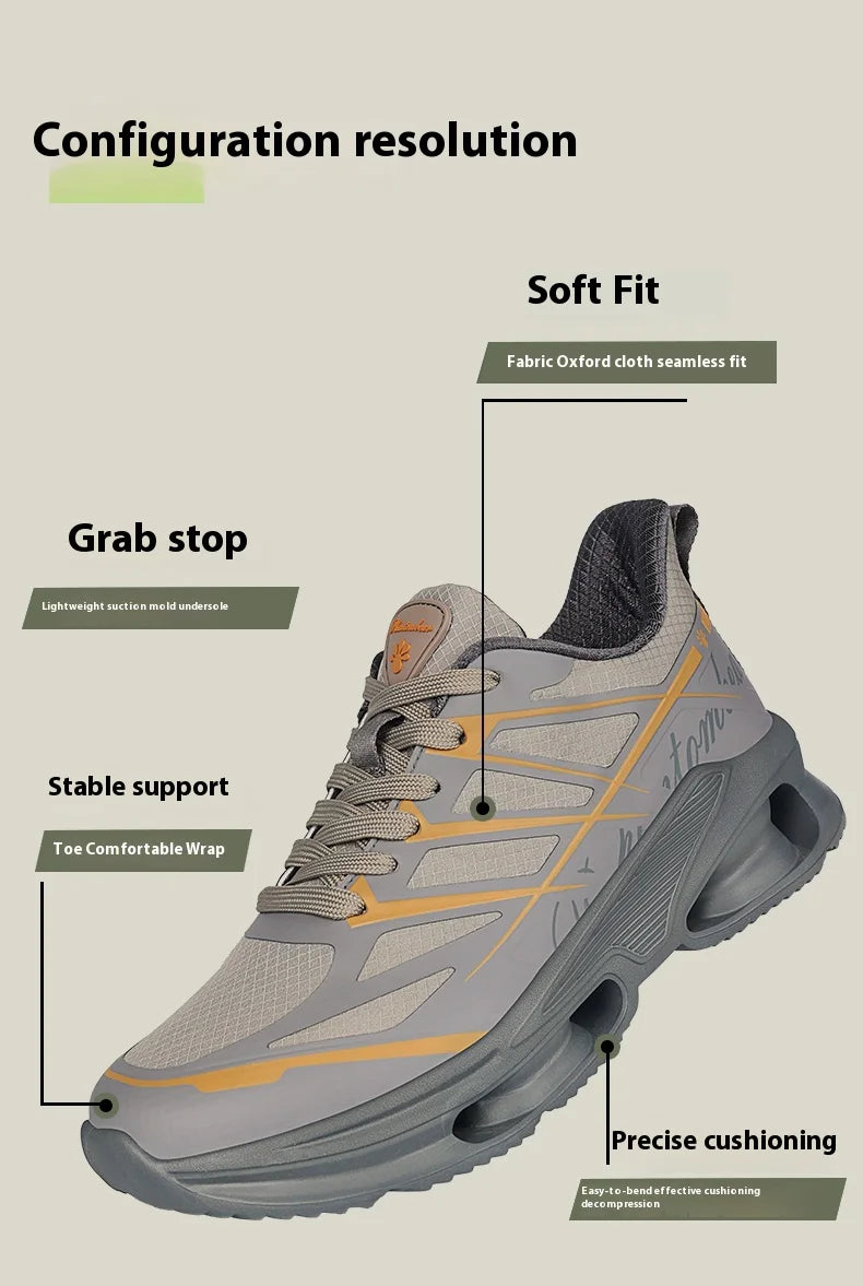 Men'S Sports Shoes Are Hot Selling Shock-Absorbing Lightweight Comfortable Breathable Outdoor Wear-Resistant Running Shoes - Belvar