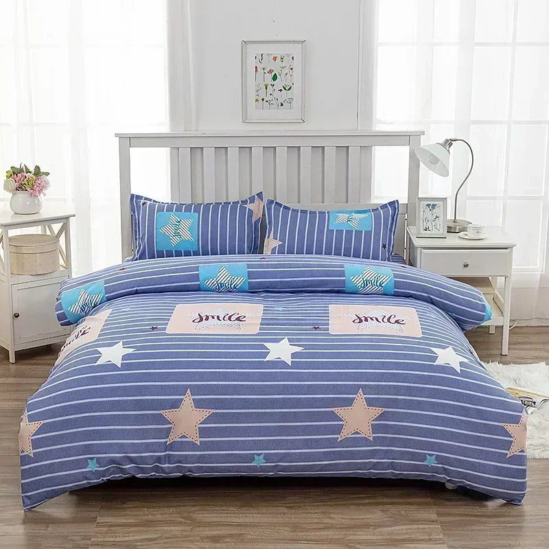 1pcs Geometric Pattern Bedding Fashion Printed Quilt Cover Multi Size Bed Sheets Soft Breathable Duvet Covers 이불커버