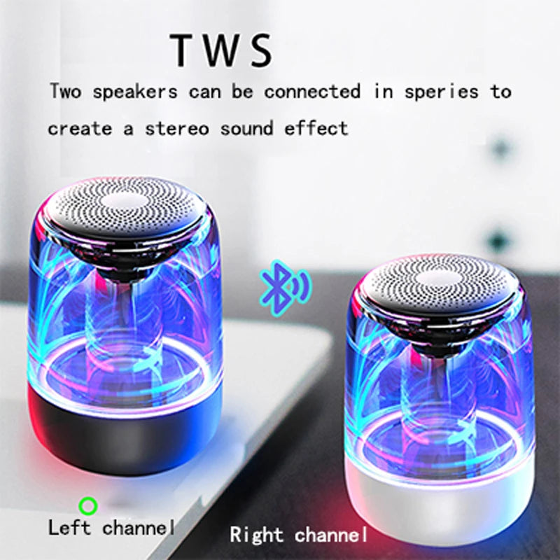 Portable Speaker with TWS, Bluetooth , Balanced Bass, IPX7 Waterproof for All Phone, Outdoor,for Laptop PC