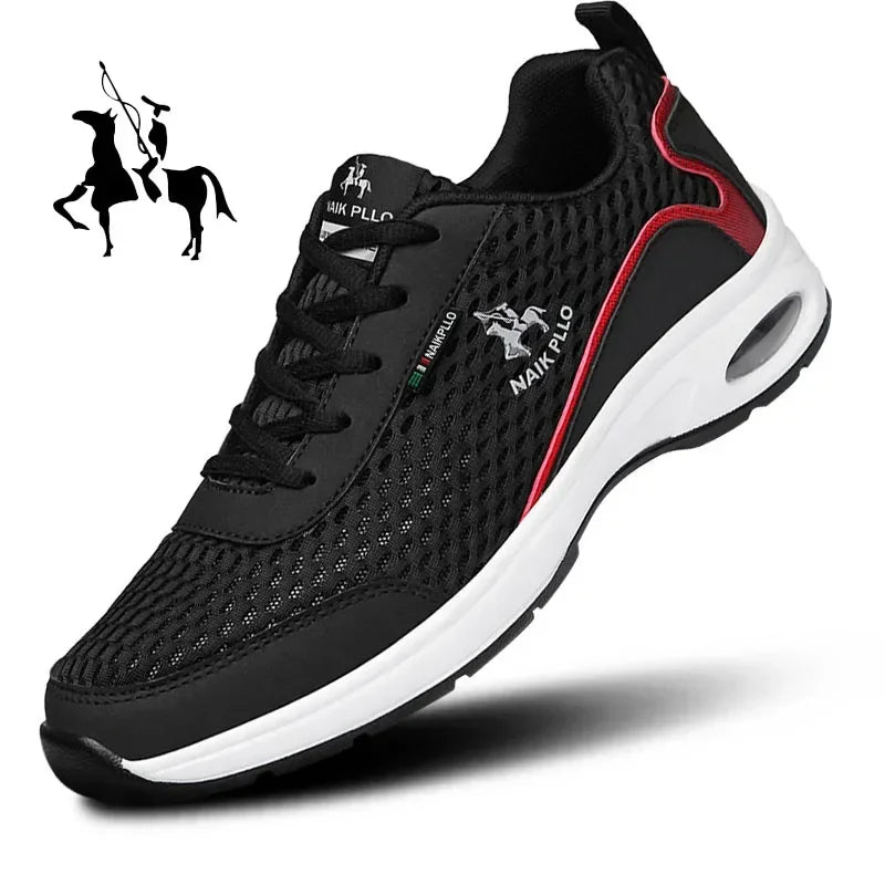Shoes for Men's Casual Sports Shoes Fashion Breathable Outdoor Running Sneakers Comfortable Summer Walking Shoes Man Footwear - Belvar