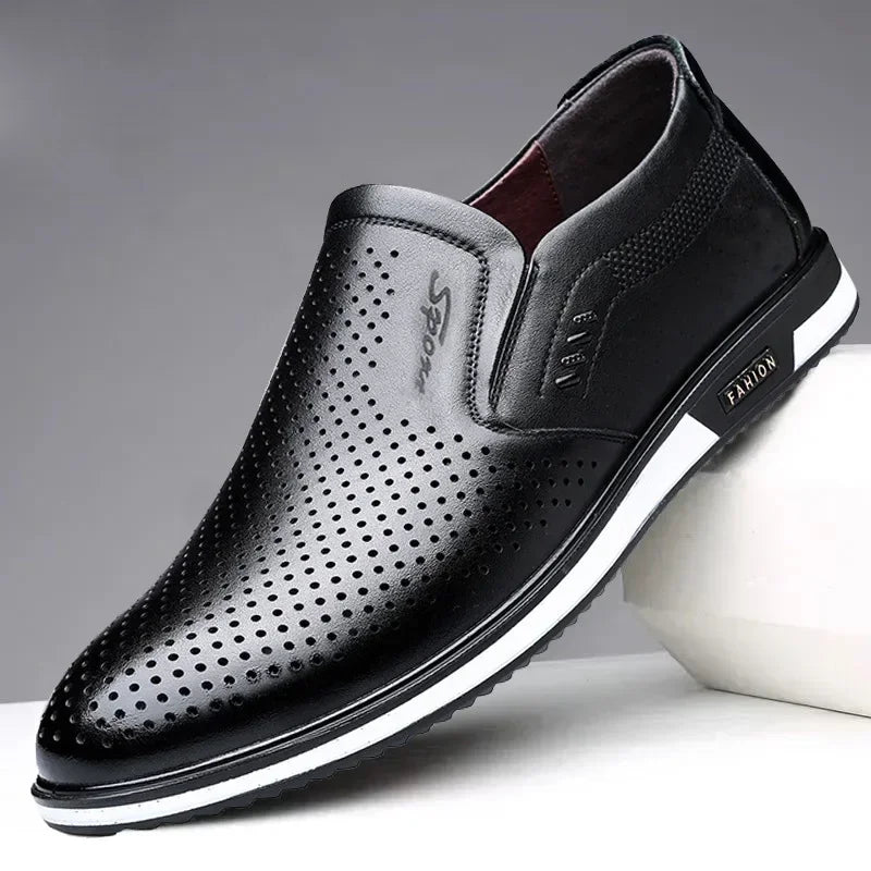 2024Shoes for Men Designer Loafers High Quality Adult Moccasins Men Driving Shoes Male Footwear Men's Formal Shoes - Belvar