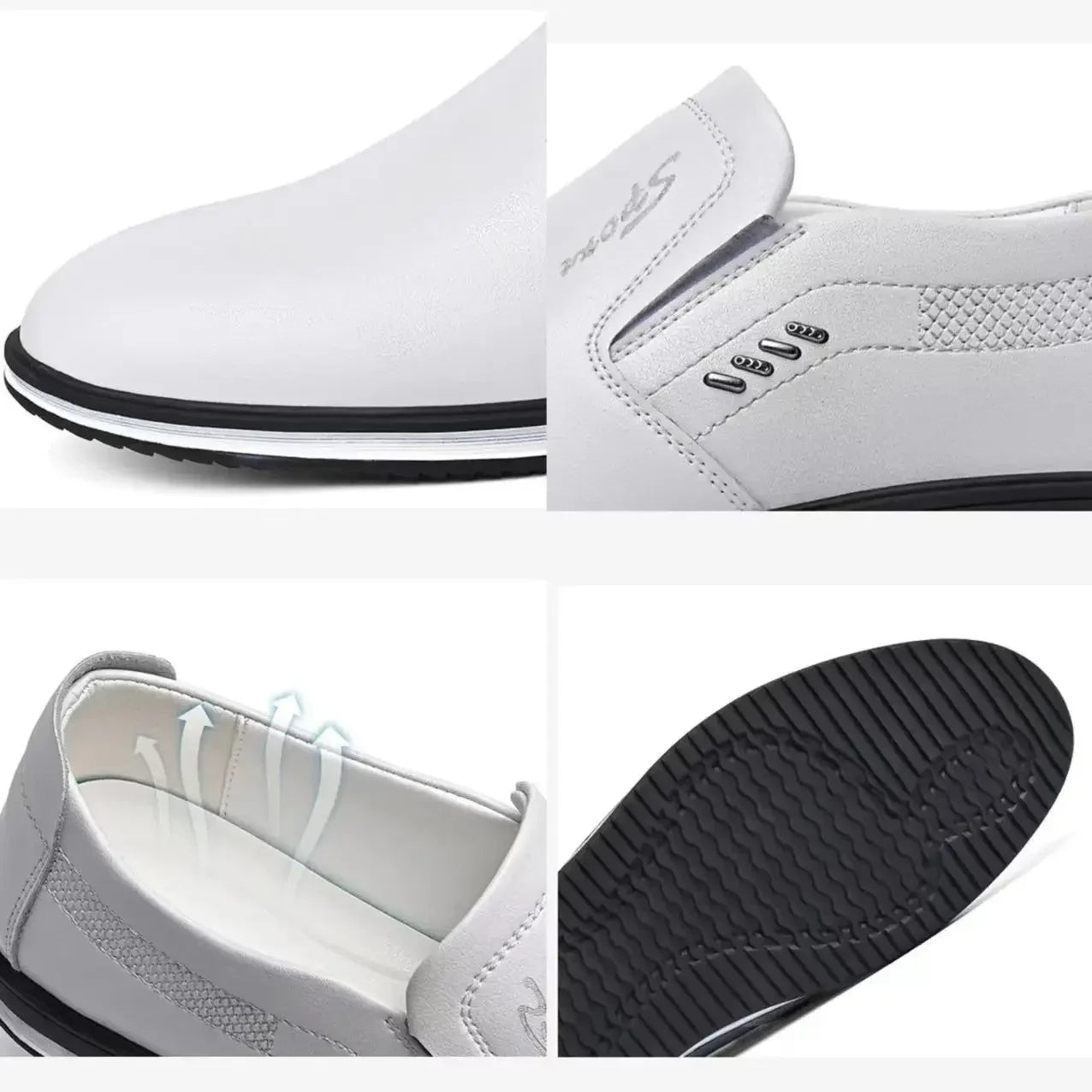 2024Shoes for Men Designer Loafers High Quality Adult Moccasins Men Driving Shoes Male Footwear Men's Formal Shoes - Belvar