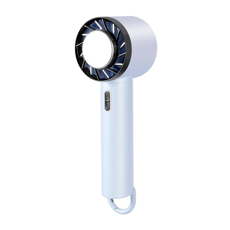 Portable Hand Fan Cooling refrigeration Hanging backpack small fan outdoor 2000mAh usb Rechargeable Handheld Fan