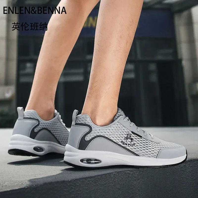 Shoes for Men's Casual Sports Shoes Fashion Breathable Outdoor Running Sneakers Comfortable Summer Walking Shoes Man Footwear - Belvar