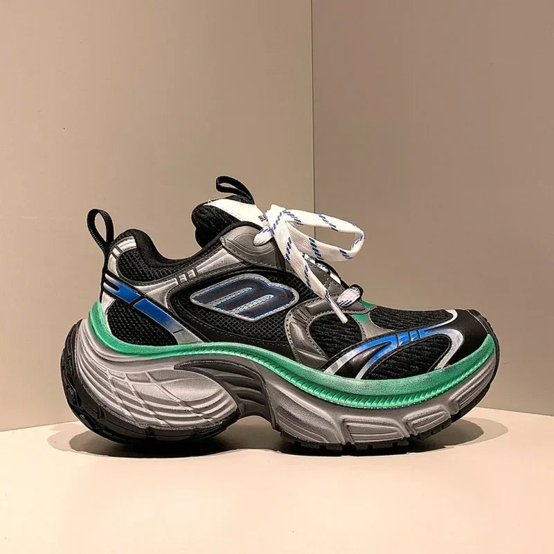 Shoes for Men Male Sneakers Couples Outdoor Sports Casual Women Shoes Man Vulcanized Genuine Leather Walking Platform Men Shoes - Belvar