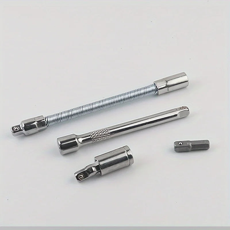 46pcs Car Repair Tool Kit Ratchet Torque Wrench Spanner Screwdriver Socket Set Combo Tools Kit Bicycle Auto Repairing Tool Mech