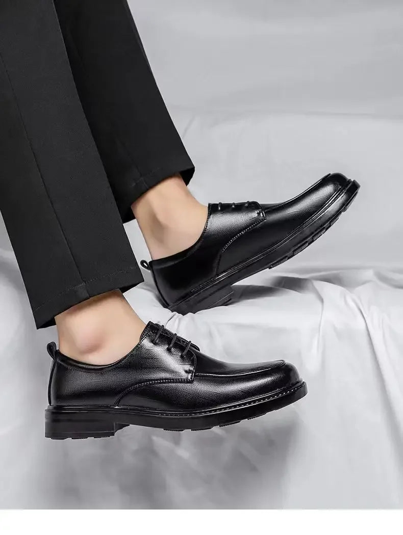 Social Shoe for Men New Dress Shoes Man Business Official 2024 Style Footwear Gentleman Cheap Liquidation Elegant and Classic 39 - Belvar