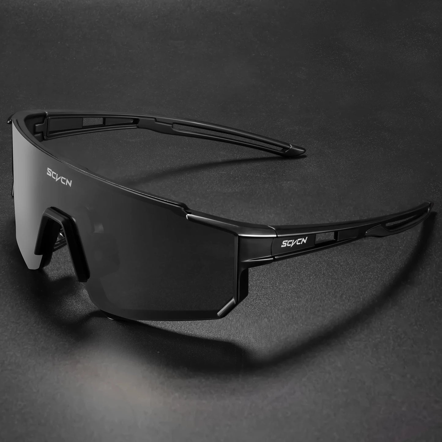 SCVCN Sunglasses for Men Sport Cycling Glasses Bike Mountain Bicycle Hiking Camping Golf UV400 Protection Glasses Women Baseball