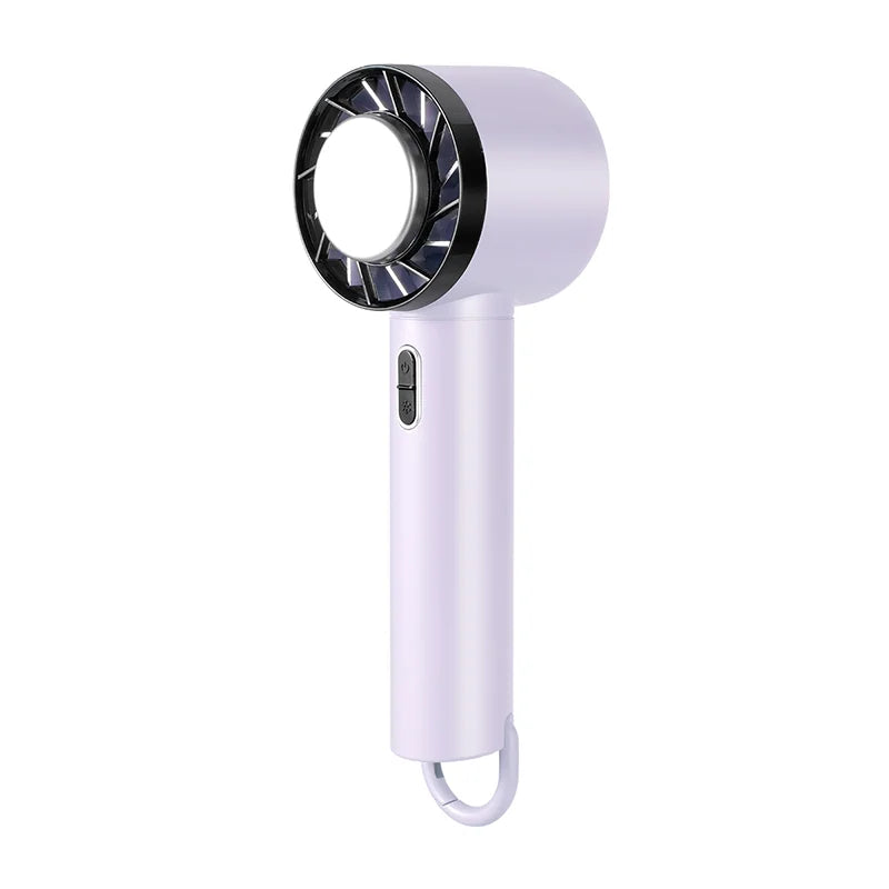 Portable Hand Fan Cooling refrigeration Hanging backpack small fan outdoor 2000mAh usb Rechargeable Handheld Fan