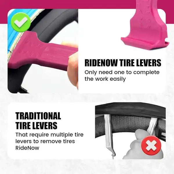 Road car tire repair crowbar