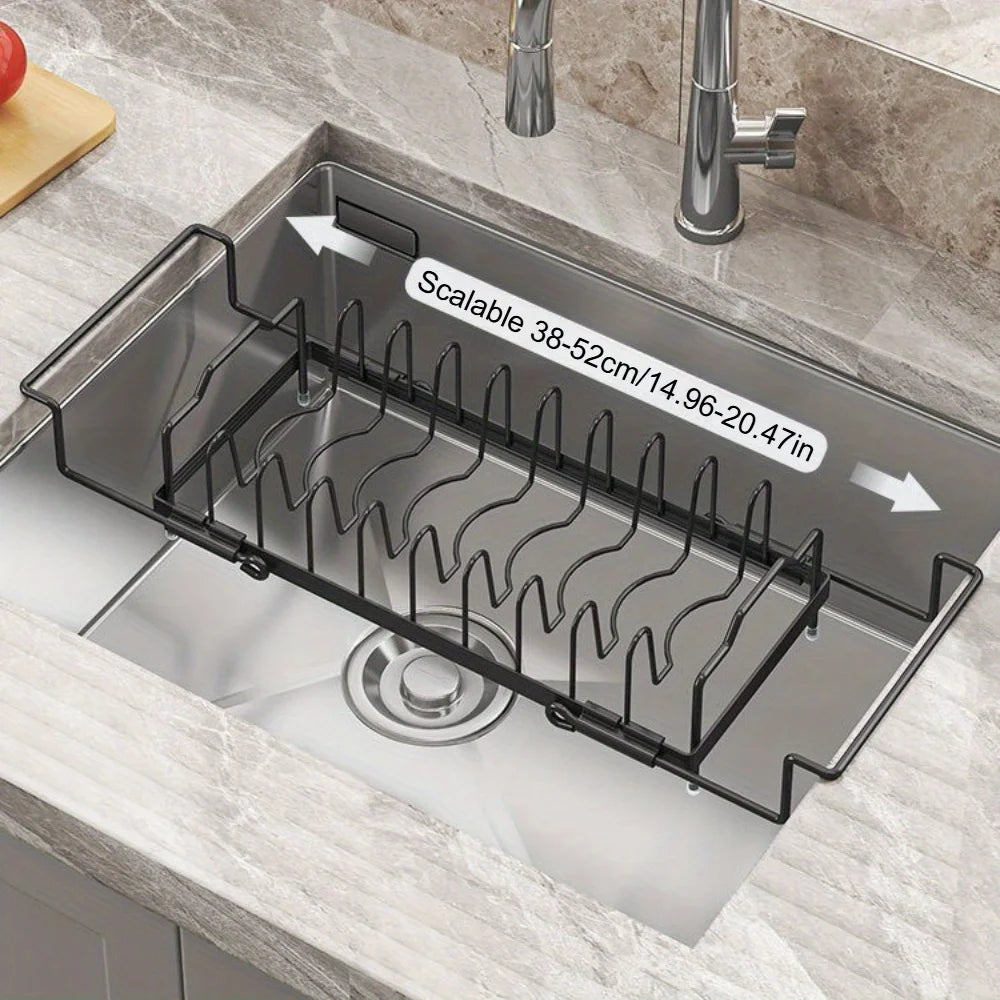 Kitchen Drain Bowl and Dish Rack - Used for chopsticks, dishes simple and practical fully functional basket Lightweight and tidy
