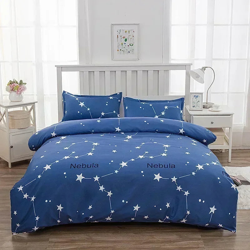 1pcs Geometric Pattern Bedding Fashion Printed Quilt Cover Multi Size Bed Sheets Soft Breathable Duvet Covers 이불커버